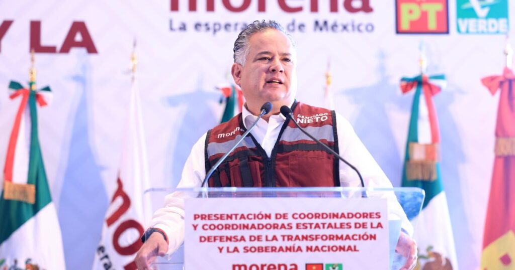 Santiago Nieto Castillo ofrece una declaración tras ser designado coordinador de Morena en Querétaro