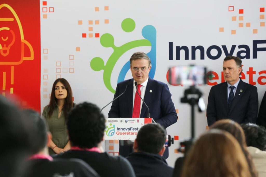 ebrard-innovafest Marcelo Ebrard asegura que México demostrará a Estados Unidos que no hay triangulación de productos chinos en el T-MEC.