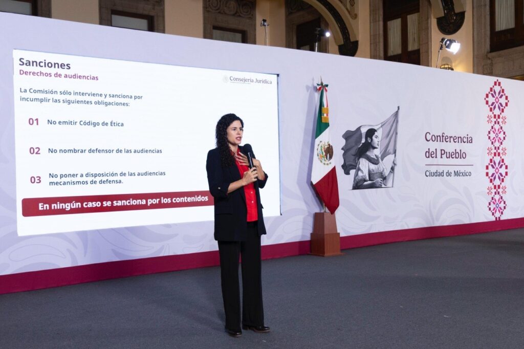 Lineamientos de derechos de las audiencias presentados por la Consejería Jurídica el 4 de agosto de 2026