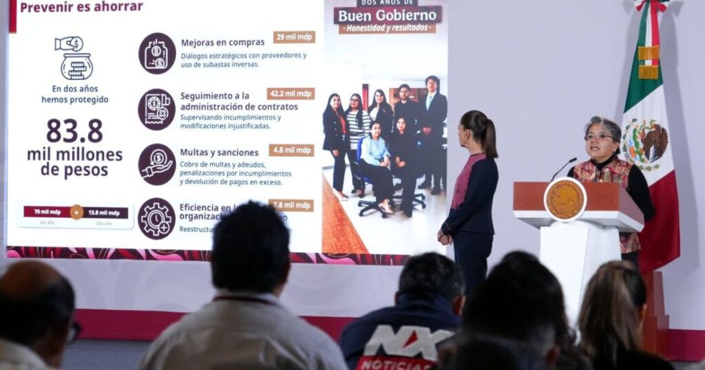 Ahorros anticorrupción suman 83.8 mil mdp: Buenrostro