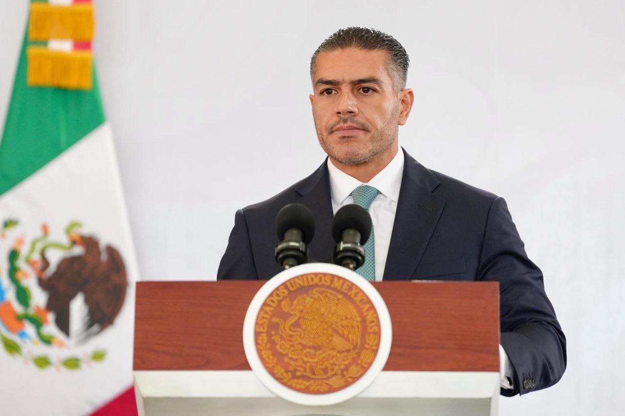Omar García Harfuch presenta resultados de seguridad en Zacatecas durante la conferencia presidencial