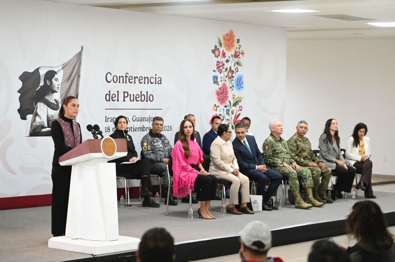 Conferencia en Irapuato sobre la reducción de homicidios en Guanajuato