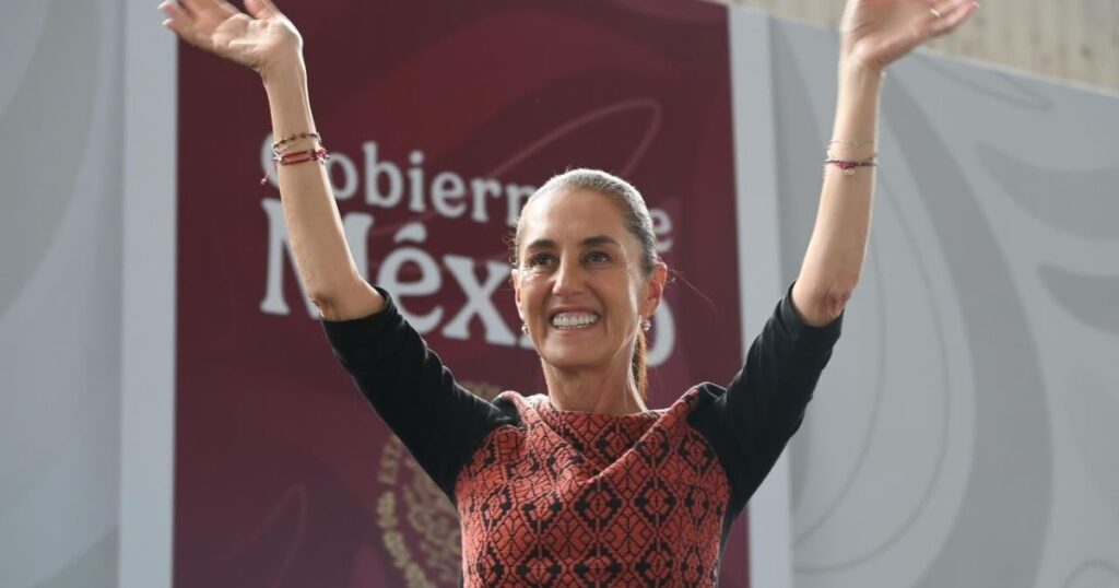 Claudia Sheinbaum habla sobre trenes en Guanajuato